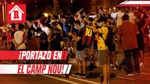 Aficionados del Barcelona dieron portazo en el Camp Nou