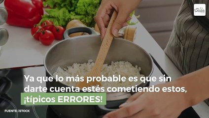 Errores que cometes al cocinar arroz | Cocina Delirante