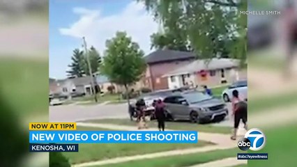 New video shows moments before shooting of Jacob Blake