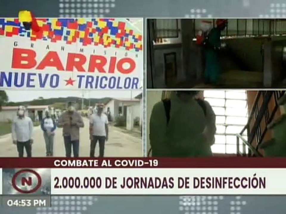 Yaracuy: Habitantes de 4 urbanismos de la GMVV participan en jornadas de desinfección