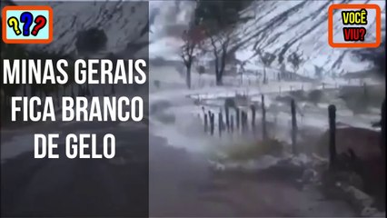 MINAS GERAIS FICA BRANCO DE GELO [ várias cidades do sul] #24