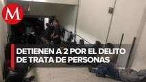 Rescatan a 60 migrantes que eran transportados en un camión en Chiapas