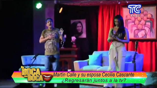 ¿Martín Calle y Cecilia Cascante regresarán a la televisión?