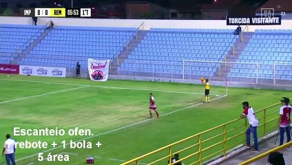Bola parada - Imperatriz 0x0 Remo