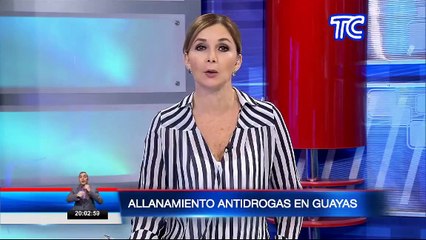 Ocho detenidos tras allanamientos contra el microtráfico en Milagro