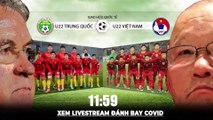 U22 Việt Nam - U22 Trung Quốc | Giao hữu 2019 | Xem Livestream đánh bay COVID | VFF Channel
