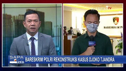 Download Video: Bareskrim Polri Rekonstruksi Kasus Djoko Tjandra