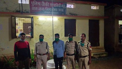 45 किलो डोडाचूरा को वाहन में गुप्‍त स्थान में छुपा कर ले जा रहा आरोपी गिरफ्तार