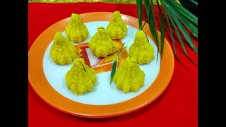 Milk Powder Modak Recipe | बनाएं केसर और दूध से मोदक - Maddlykitchen