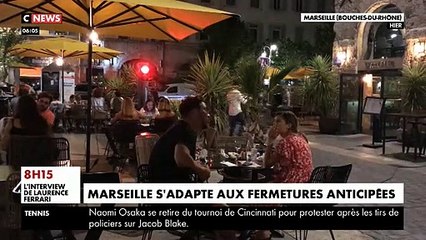 Download Video: Coronavirus - Reportage hier soir à Marseille où les restaurateurs obligés de fermer à 23h ne comprennent pas cette décision -