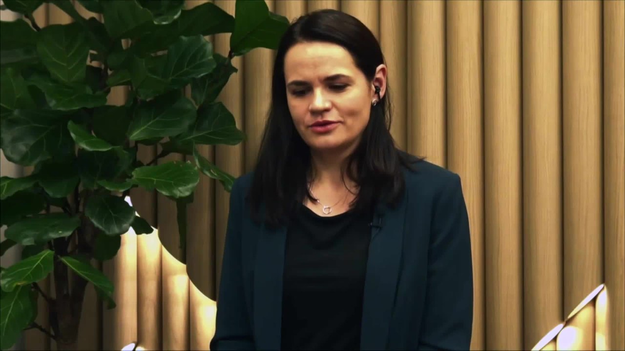 Svetlana Tikhanovskaïa : "Le peuple s'est levé, le peuple sait ce qu'il veut"