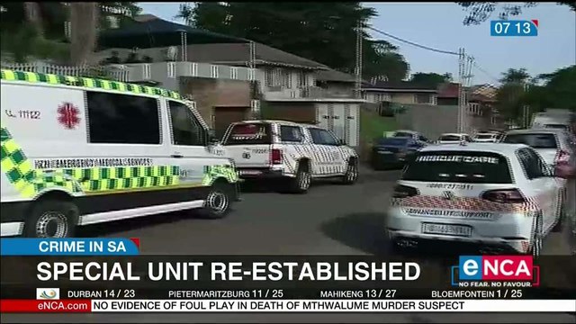 Special unit re-established