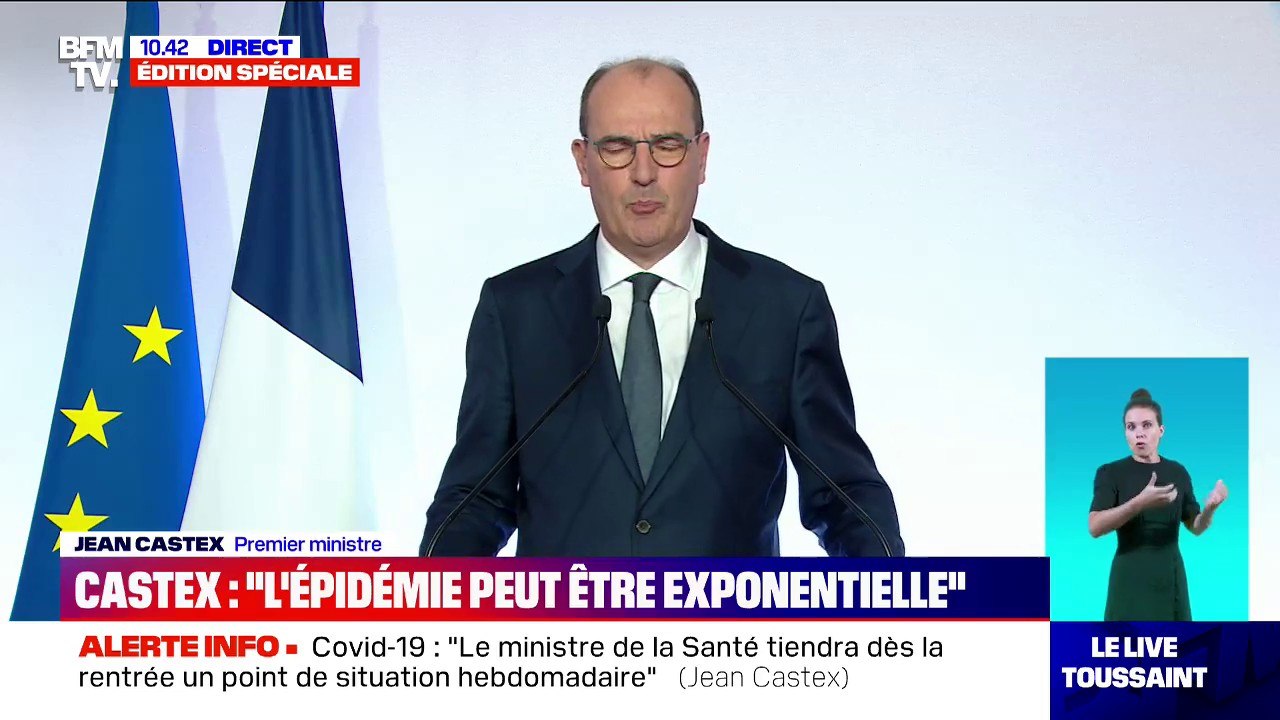 Jean Castex: "Notre objectif, c'est de tout faire pour éviter un reconfinement."