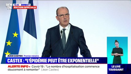Jean Castex: "Notre système hospitalier est prêt à une éventuelle nouvelle vague de patients"