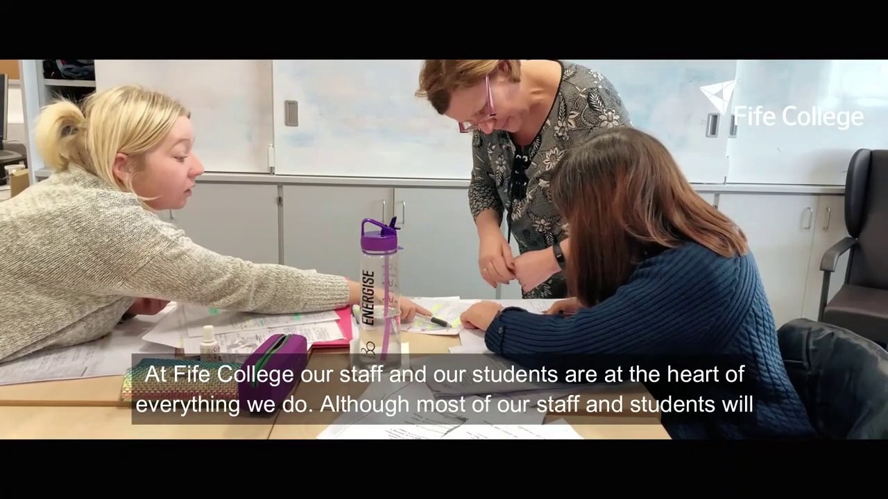 Fife College safety measures