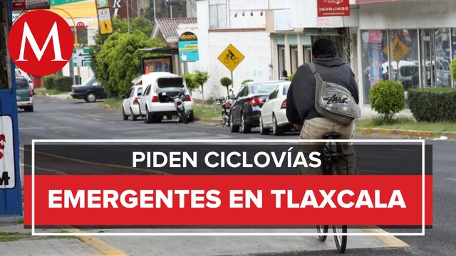 Solicitan ciclovías emergentes en Tlaxcala