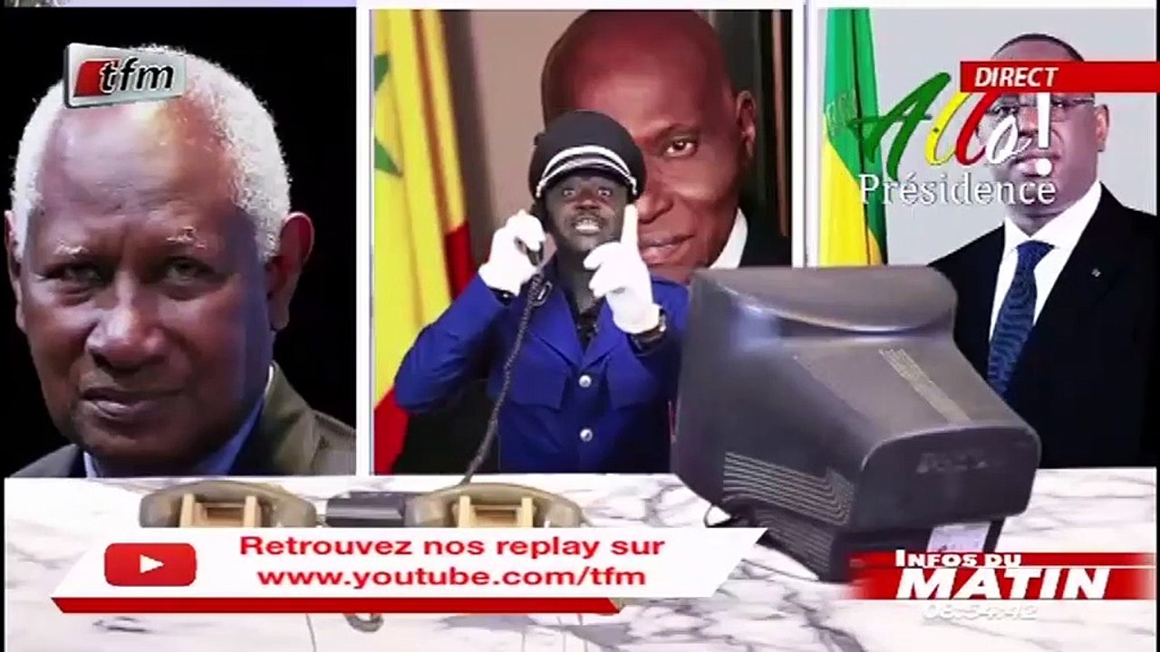 Infos du matin - 27 Aout 2020 - ALLO PRESIDENT avec PER BU XAR - NDIAYE & DOYEN