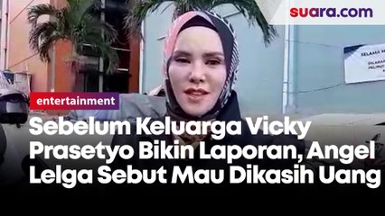 Video herunterladen: Sebelum Polisikan Angel Lelga, Vicky Prasetyo Sempat Beri Uang Damai