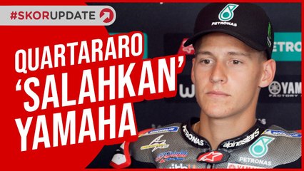 TAMPIL BURUK DI MOTOGP, QUARTARARO 'SALAHKAN' YAMAHA