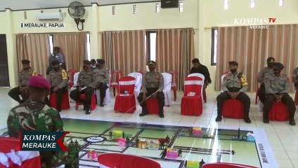POLISI PETAKAN TITIK RAWAN PILKADA MERAUKE