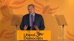 Ed Davey is elected leader of Liberal Democrats defeating Layla Moran by 42,756 to 24,564 votes