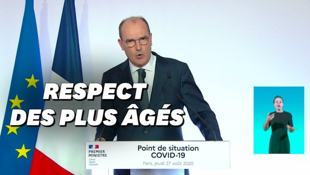 Jean Castex réclame le respect des plus vulnérables, notamment des personnes âgées.