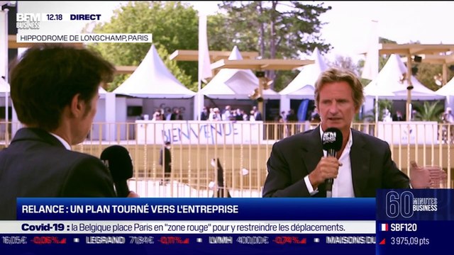 Charles Beigbeder (Quantonation): Un plan de relance tourné vers l'entreprise - 27/08