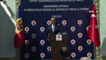 - Çavuşoğlu, Komrat Başkonsolosluğunun açılışını yaptı- Çavuşoğlu, “Türkiye olarak Moldova'nın sınır bütünlüğüne, toprak bütünlüğüne önem veriyoruz”