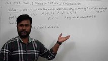 Ch 1 Sets Class 11 Maths NCERT  Ex 1.3 Introduction
