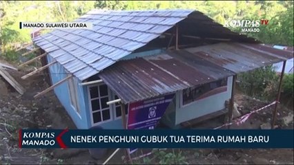 Nenek Penghuni Gubuk Tua Terima Rumah Baru