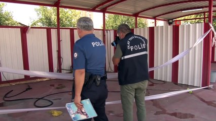 Oto yıkamacıda acı ölüm