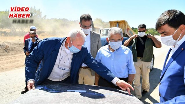 (27 Ağustos 2020) “HİSARCIK-HACILAR” ARASINDAKİ YOLDA HUMMALI ÇALIŞMA