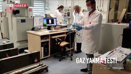Karadeniz'de keşfedilen doğalgaz böyle test edildi