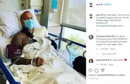 Pink chama Carey Hart de 'homem biônico' após marido passar por cirurgia no ombro