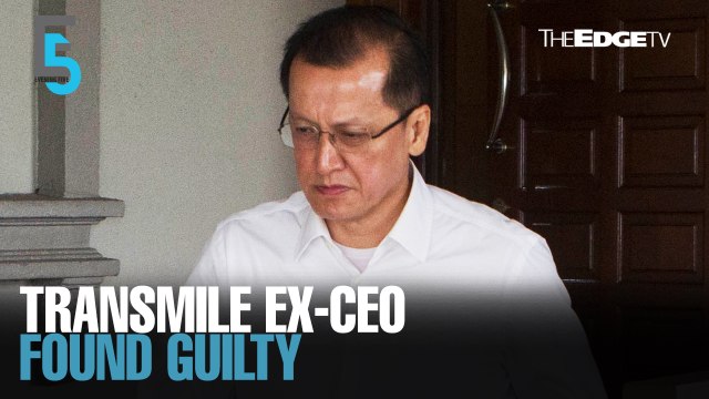 EVENING 5: Transmile ex-CEO found guilty