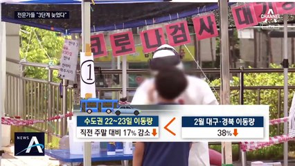 2단계 효과 미미…정부 “3단계 격상 여부 조만간 결정”