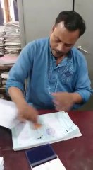 Look how fast a person can work.