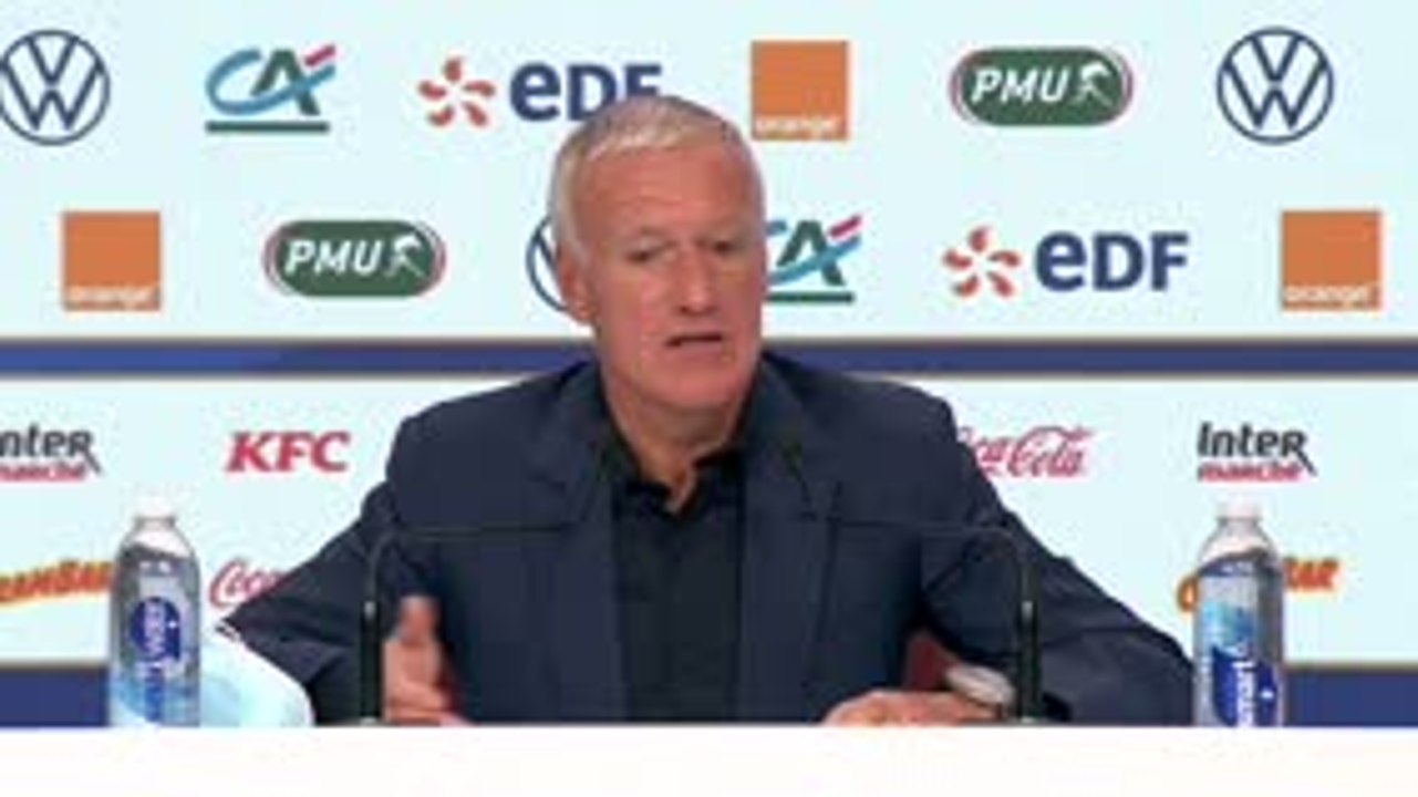 FOOTBALL : International : Bleus - Deschamps : "Aouar a plus de continuité dans ses performances"