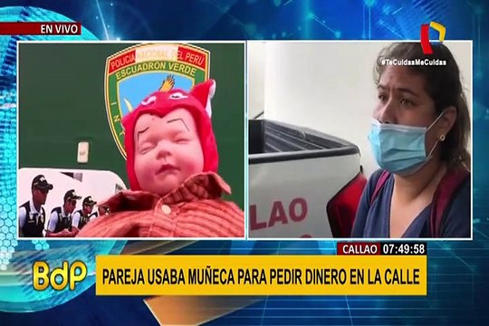 Callao: detienen a mujeres que usaban muñeca para pedir limosna