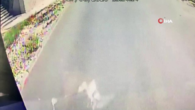 İnegöl'de zincirleme kaza: 6 yaralı...Kaza anı kamerada