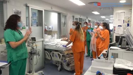 Sale de la UCI el paciente que más tiempo ha estado ingresado con coronavirus