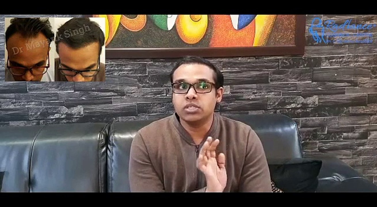 Hair Transplant BEFORE & AFTER Results By Doctor Mayank Singh in Delhi NCR INDIA