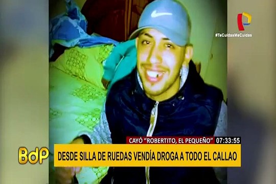 Sujeto en silla de ruedas lideraba banda de delincuentes en el Callao