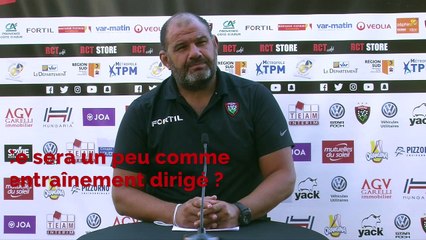 Toulon - RCT: un match qui doit servir à l'équipe