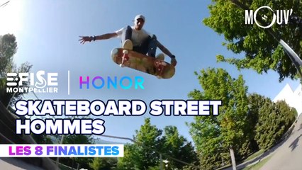 Top 8 Skateboard Street Pro Hommes | E-FISE Montpellier by Honor