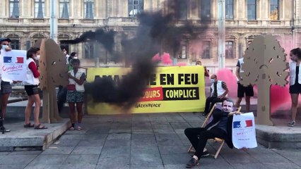Marseille : mobilisation de GreenPeace devant la Préfecture