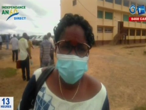 RTG / Réunion de concertation entre les jurys locaux de correction au BAC et la responsable d’académie provinciale du Moyen - Ogooué