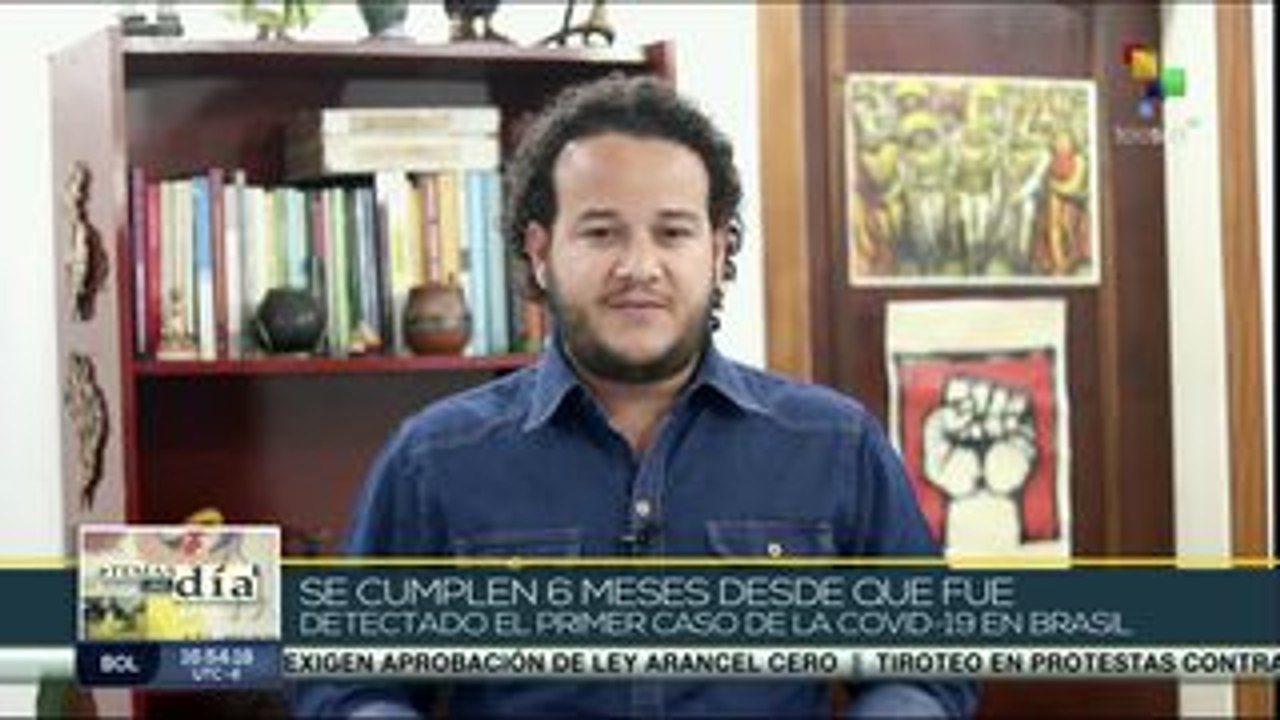 Brasil, segundo país con más casos por la COVID-19 en el mundo