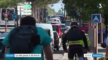 Loire-Atlantique : la circulation automobile limitée à 30km/h à Nantes