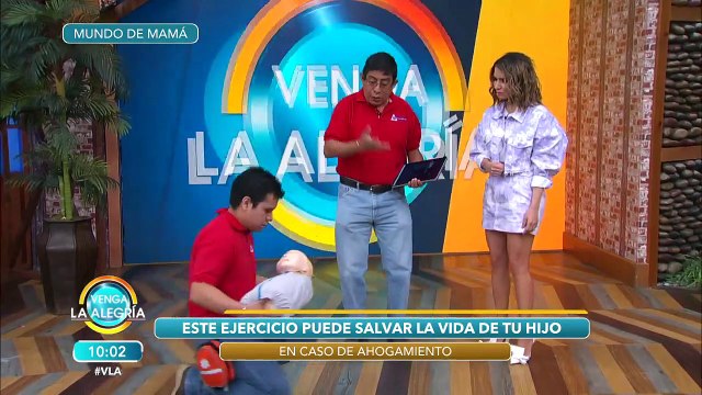 ¡Descubre lo que debes hacer en caso de un ahogamiento en niños! | Venga La Alegría